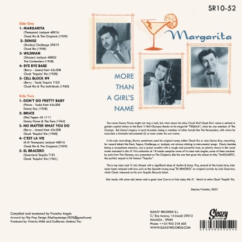 Chuck Rio - Margarita - More Than A Girl's Name