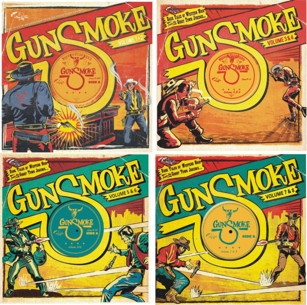 Bundle - Gunsmoke - 1-8 on 4 CDs